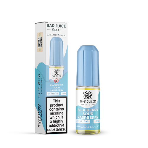 Blueberry Sour Raspberry - Bar Juice 5000 Nic Salt E-liquid | Best4vapes