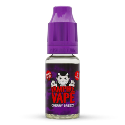 Cherry Breeze 10ml E-liquid by Vampire Vape | Best4vapes