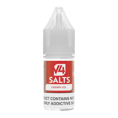 Cherry Ice 10ml Nic Salt E-liquid by V4 Vapour Salts | Best4vapes