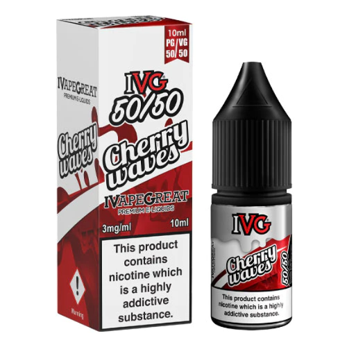 Cherry Waves 10ml E-liquid by IVG 50/50 | Best4vapes
