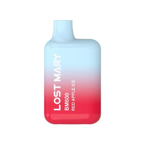Elf Bar Lost Mary Disposable Pod BM 600 Puff Device | Red Apple Ice | Best4vapes