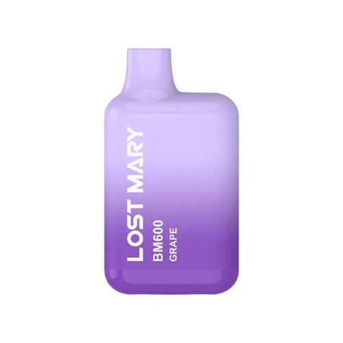 Elf Bar Lost Mary Disposable Pod BM 600 Puff Device | Grape | Best4vapes