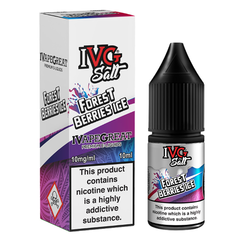 Forest Berries Ice 10ml Nic Salt E-liquid by IVG | Best4vapes