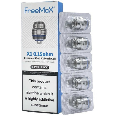 FreeMax 904L X1 Mesh Coils | Best4vapes