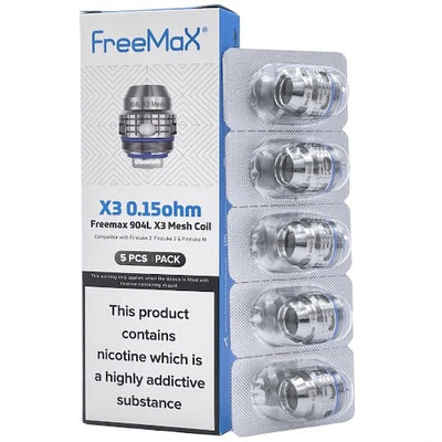 FreeMax 904L X3 Mesh Coils | Best4ecigs