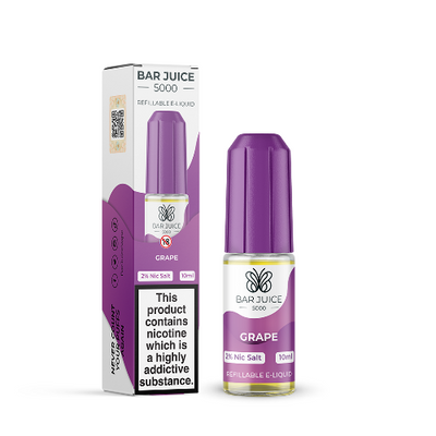 Grape - Bar Juice 5000 Nic Salt E-liquid | Best4vapes