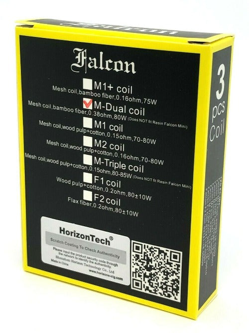 HorizonTech Falcon M-Dual Coils | Best4vapes