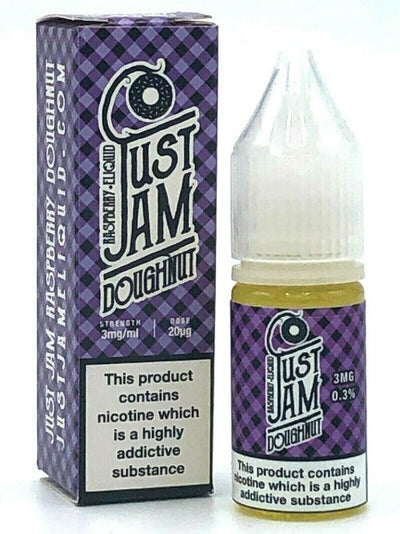 Just Jam Raspberry Doughnut E-liquid (10ml) - Best4vapes