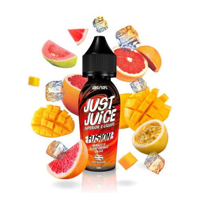 Mango & Blood Orange On Ice 50ml Short Fill E-liquid by Just Juice Fusion | Best4vapes