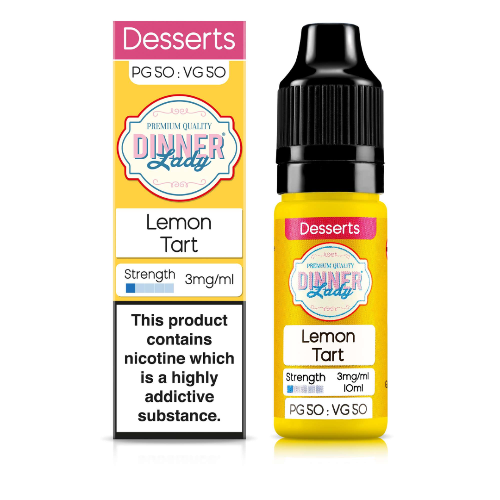 Lemon Tart Dinner Lady 10ml E-liquid | Best4vapes