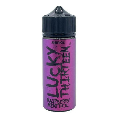 Raspberry Menthol Short Fill E-liquid by Lucky Thirteen | 100ml | Best4vapes