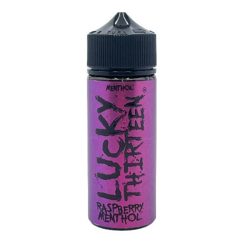 Raspberry Menthol Short Fill E-liquid by Lucky Thirteen | 100ml | Best4vapes