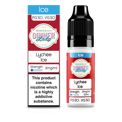 Lychee Ice Dinner Lady 10ml E-liquid | Best4vapes