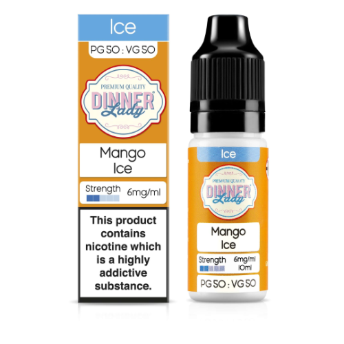 Mango Ice Dinner Lady 10ml E-liquid | Best4vapes