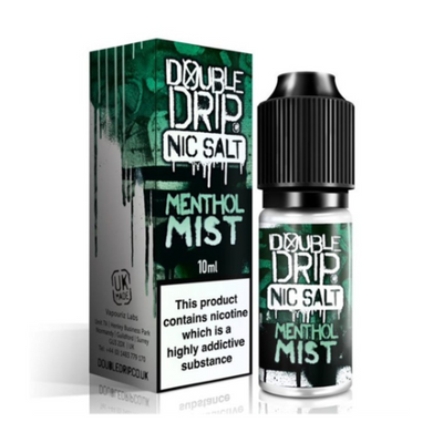 Menthol Mist 10ml Nic Salt E-liquid by Double Drip | Best4vapes