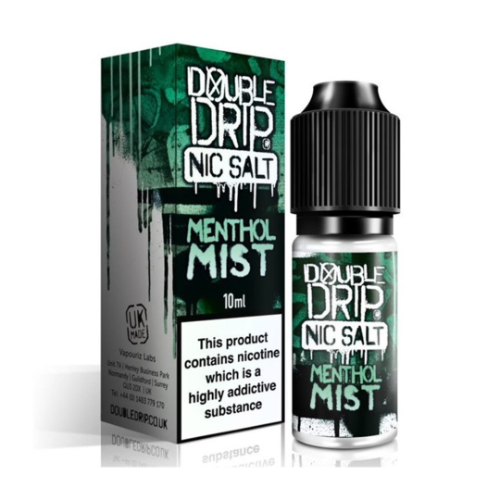 Menthol Mist 10ml Nic Salt E-liquid by Double Drip | Best4vapes