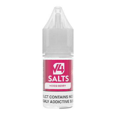 Mixed Berry 10ml Nic Salt E-liquid by V4 Vapour Salts | Best4vapes