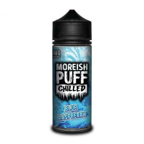 Blue Raspberry Chilled Short Fill E-liquid by Moreish Puff | 100ml | Best4ecigs