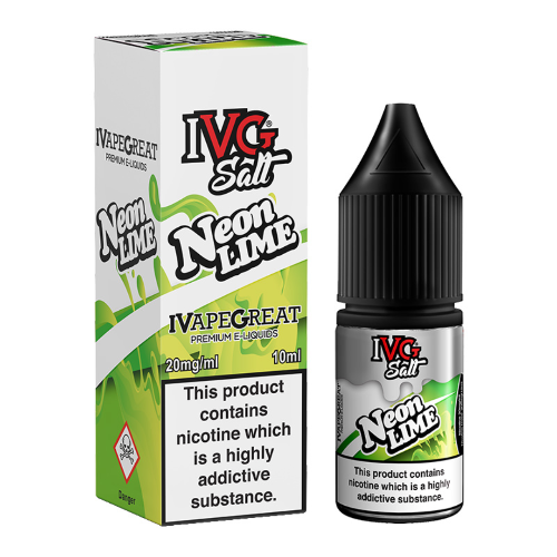 Neon Lime 10ml Nic Salt E-liquid by IVG