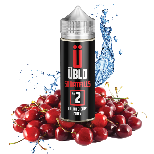 No2 Chilled Cherry Candy Short Fill E-liquid by UBLO | Best4vapes