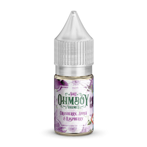 Cranberry, Apple & Raspberry Nic Salt by Ohm Boy Volume II (10ml) - Best4ecigs Vape