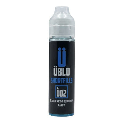 No102 Blackberry & Blueberry Candy Short Fill E-Liquid by UBLO | Best4vapes