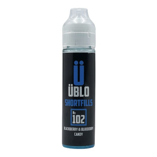 No102 Blackberry & Blueberry Candy Short Fill E-Liquid by UBLO | Best4vapes
