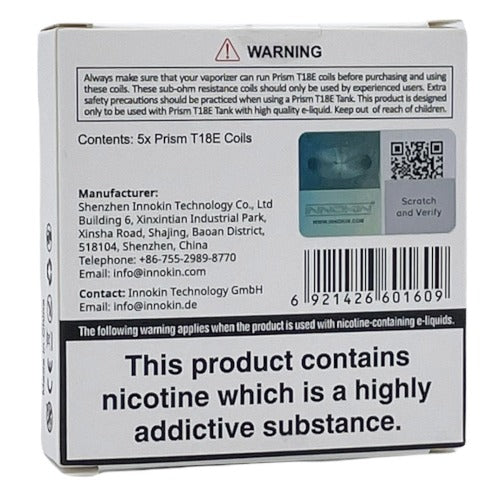 Innokin Prism T18E BVC Coils | Best4vapes