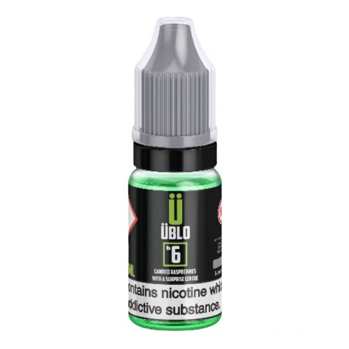 No6 Candied Raspberry Surprise E-liquid by UBLO 10ml | Best4vapes