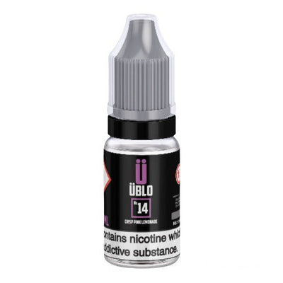 No14 Crisp Pink Lemonade E-liquid by UBLO 10ml | Best4vapes