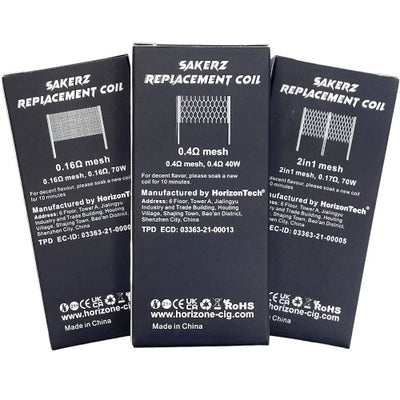 HorizonTech Sakerz Mesh Coils | Best4ecigs
