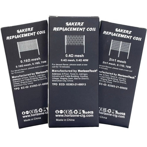 HorizonTech Sakerz Mesh Coils | Best4ecigs