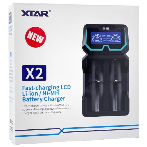 XTAR X2 Lithium-ion Battery Charger | Best4vapes