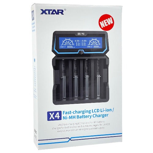 XTAR X4 Lithium-ion Battery Charger | Best4ecigs