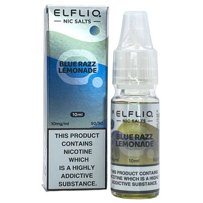 Blue Razz Lemonade 10ml Nic Salt E-liquid by Elf Bar ELFLIQ | Best4vapes