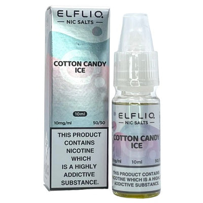 Cotton Candy Ice 10ml Nic Salt E-liquid by Elf Bar ELFLIQ | Best4vapes