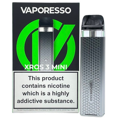 Vaporesso XROS 3 Mini Vape Kit | Icy Silver | Best4vapes