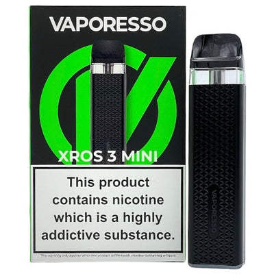 Vaporesso XROS 3 Mini Vape Kit | Black | Best4vapes