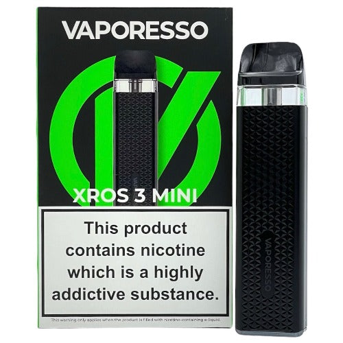 Vaporesso XROS 3 Mini Vape Kit | Black | Best4vapes