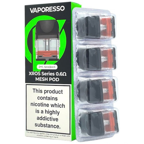 Vaporesso XROS Replacement Pods | 2ml | 4 Pack | Best4vapes