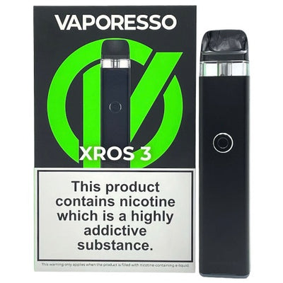 Vaporesso XROS 3 Vape Kit | Black | Best4vapes