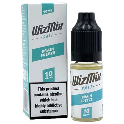 Brain Freeze 10ml Nic Salt E-liquid by WizMix | Best4vapes