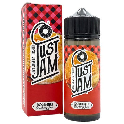 Strawberry Doughnut 100ml Short Fill E-liquid by Just Jam | Best4vapes