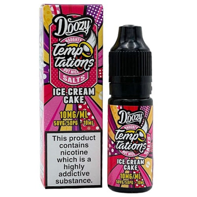 Ice Cream Cake 10ml Nic Salt E-liquid by Doozy Temptations | Best4vapes