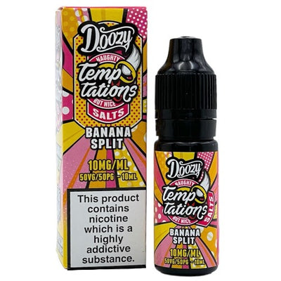 Banana Split 10ml Nic Salt E-liquid by Doozy Temptations | Best4vapes