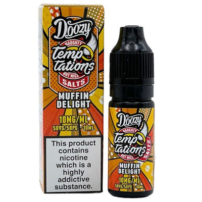 Muffin Delight 10ml Nic Salt E-liquid by Doozy Temptations | Best4vapes