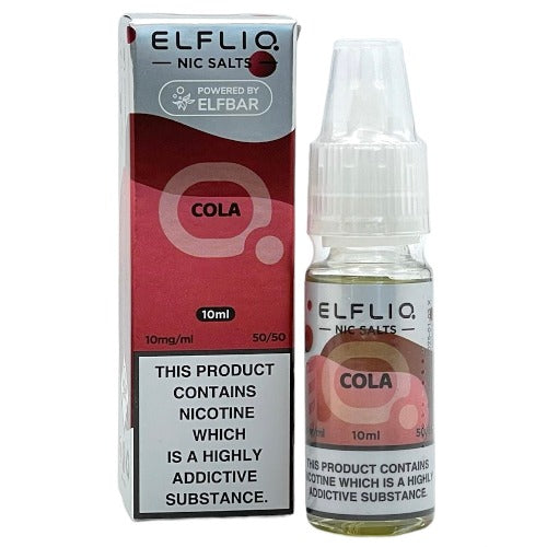 Cola 10ml Nic Salt E-liquid by Elf Bar ELFLIQ | Best4vapes