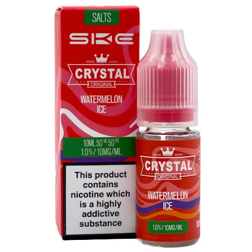 Watermelon Ice 10ml Nic Salt E-liquid by SKE Crystal | Best4vapes