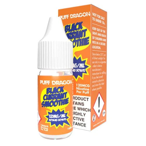 Blackcurrant Smoothie 10ml E-liquid by Puff Dragon | Best4vapes
