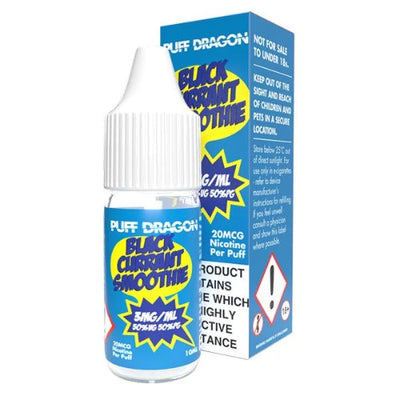Blackcurrant Smoothie 10ml E-liquid by Puff Dragon | Best4vapes